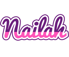 Nailah cheerful logo
