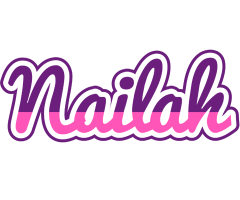 Nailah cheerful logo
