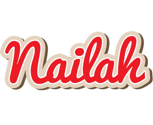 Nailah chocolate logo