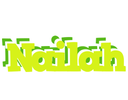 Nailah citrus logo