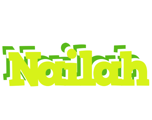 Nailah citrus logo