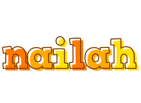 Nailah desert logo