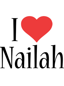 Nailah i-love logo