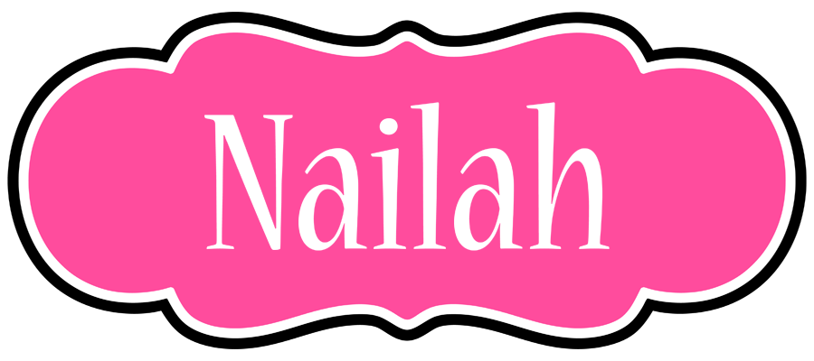 Nailah invitation logo