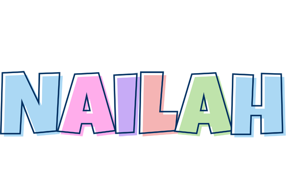 Nailah pastel logo