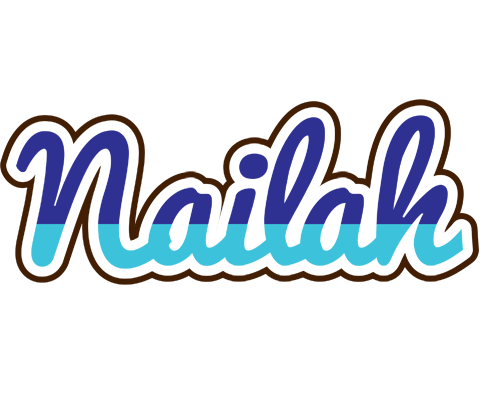 Nailah raining logo