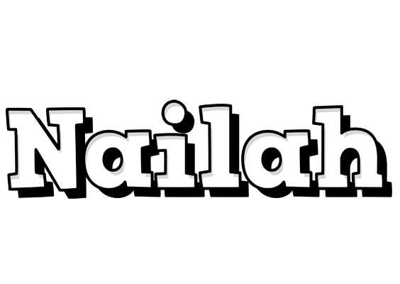 Nailah snowing logo