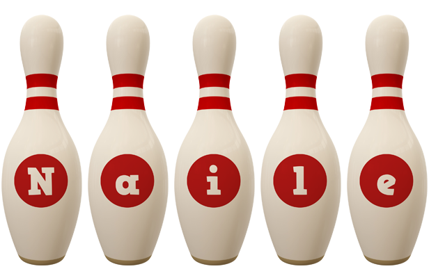 Naile bowling-pin logo