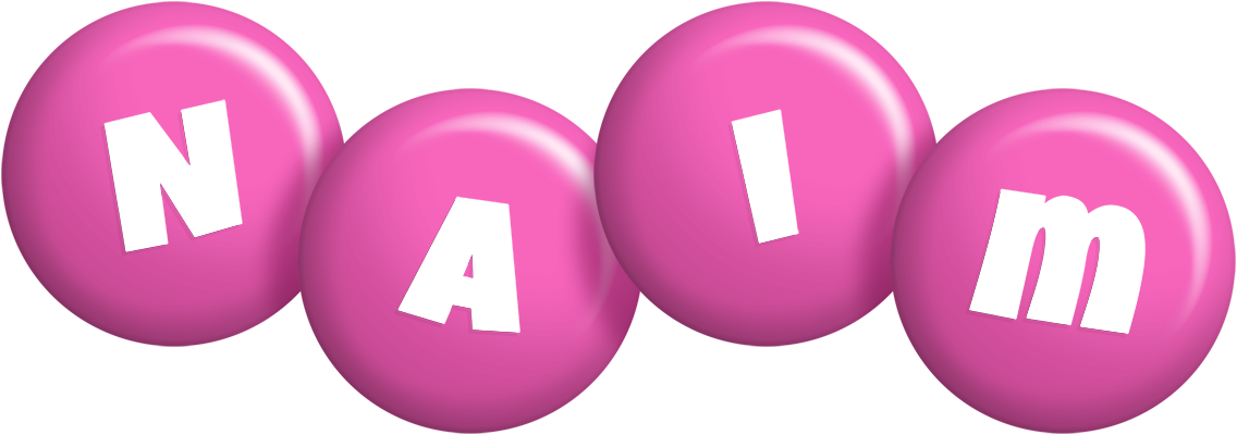 Naim candy-pink logo