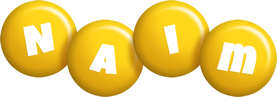 Naim candy-yellow logo