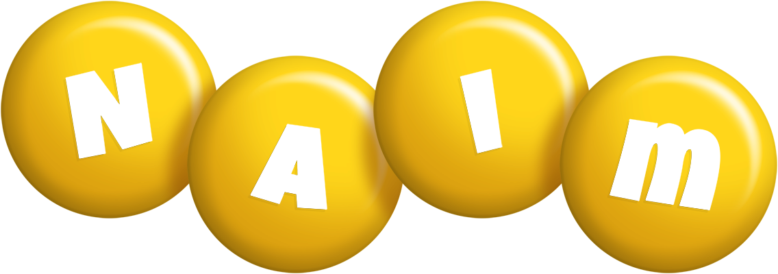 Naim candy-yellow logo