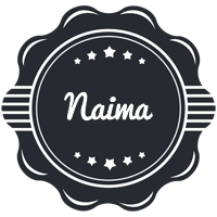Naima badge logo