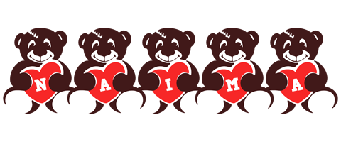 Naima bear logo