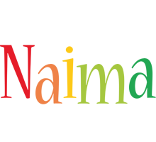 Naima birthday logo