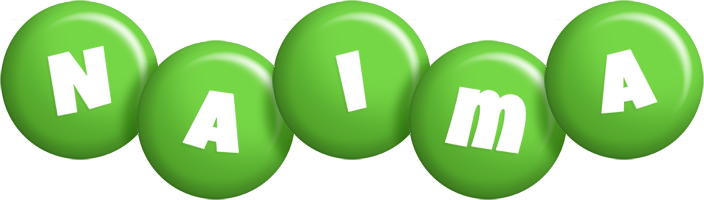 Naima candy-green logo