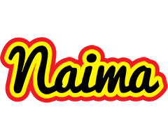 Naima flaming logo