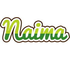 Naima golfing logo