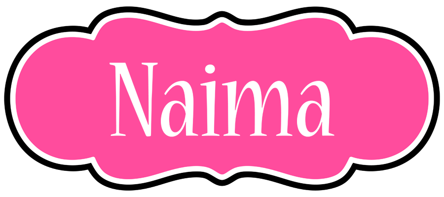 Naima invitation logo