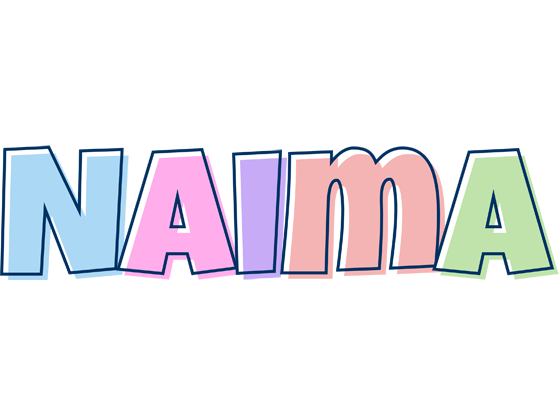 Naima pastel logo