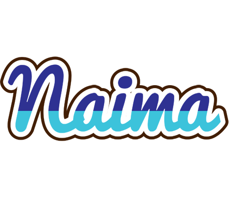 Naima raining logo
