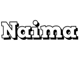 Naima snowing logo