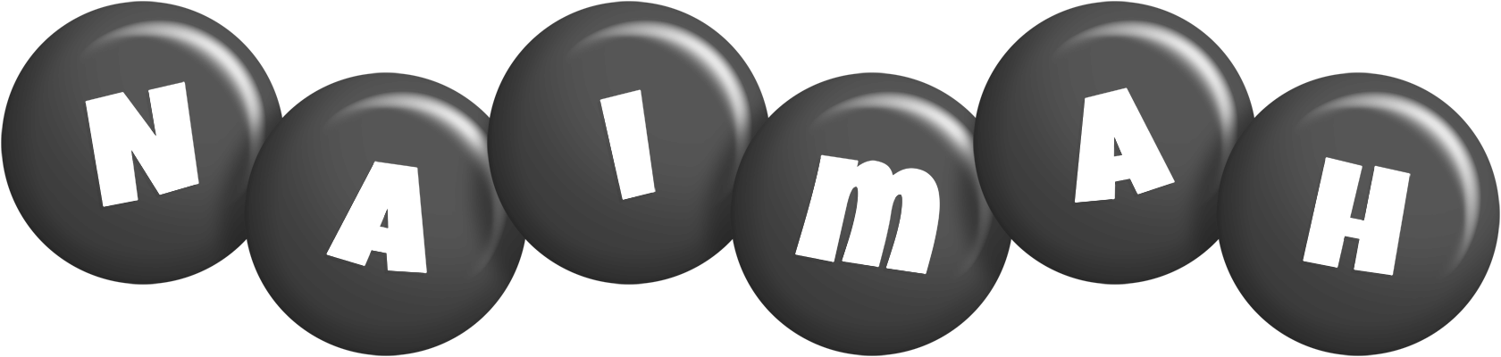 Naimah candy-black logo
