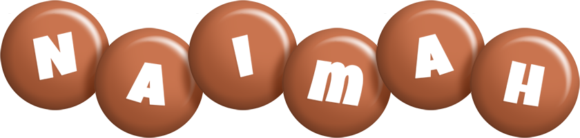 Naimah candy-brown logo