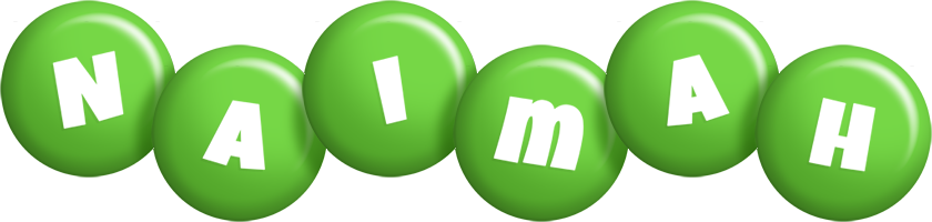 Naimah candy-green logo