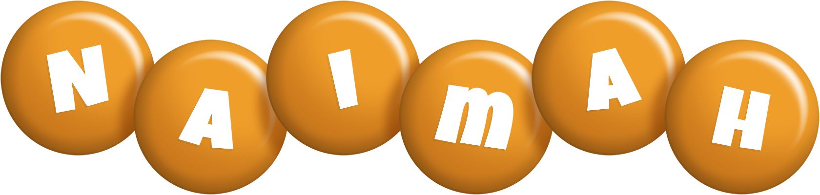 Naimah candy-orange logo