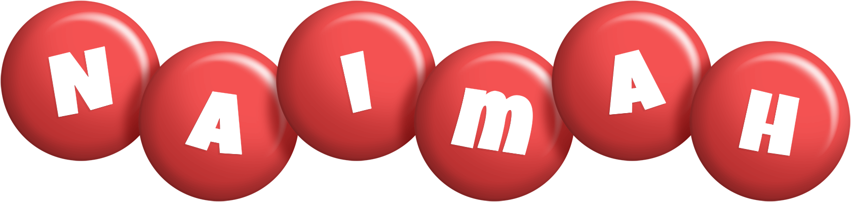 Naimah candy-red logo