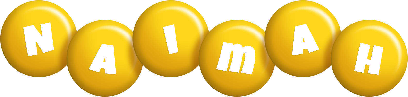 Naimah candy-yellow logo