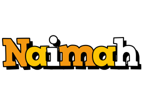 Naimah cartoon logo