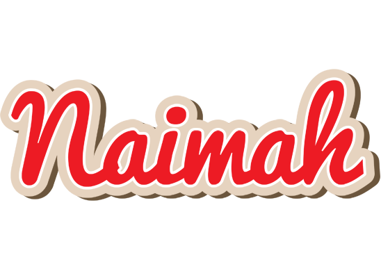Naimah chocolate logo