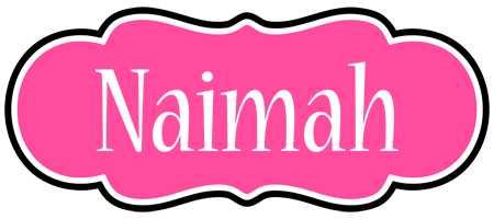 Naimah invitation logo