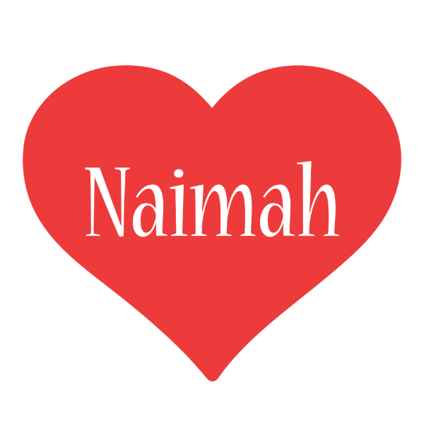 Naimah love logo