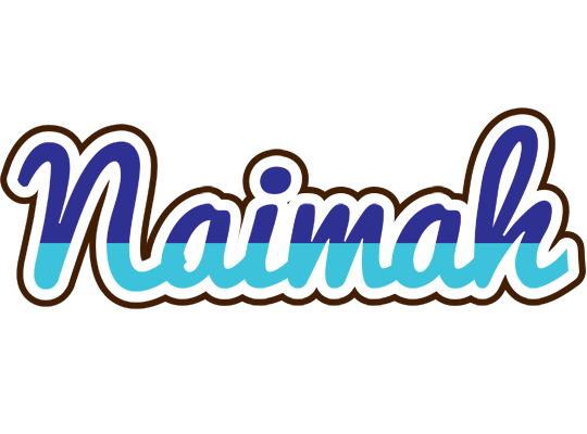 Naimah raining logo