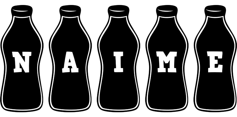 Naime bottle logo
