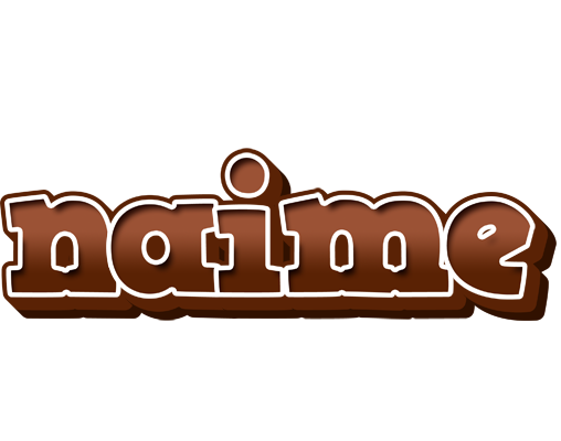 Naime brownie logo
