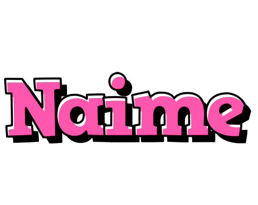 Naime girlish logo