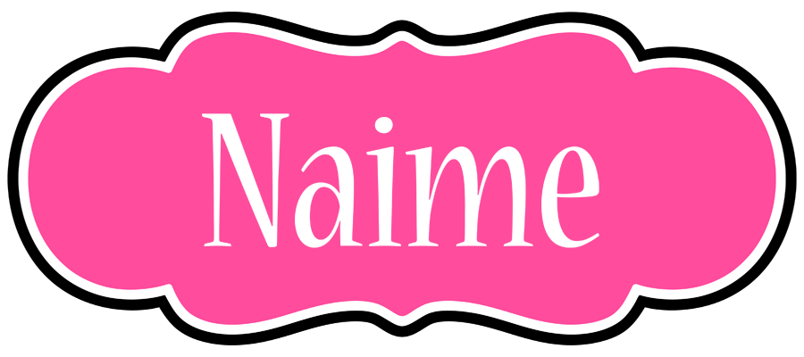 Naime invitation logo