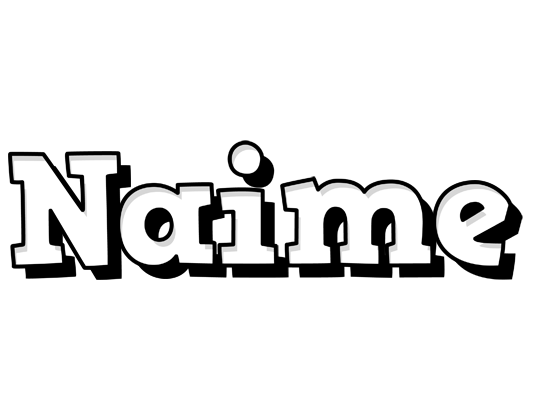 Naime snowing logo