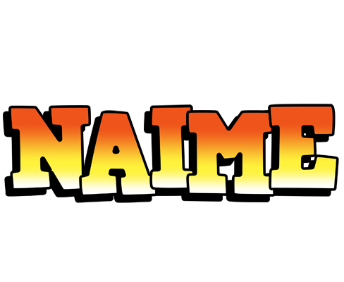 Naime sunset logo