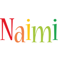 Naimi birthday logo