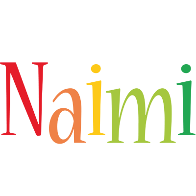 Naimi birthday logo