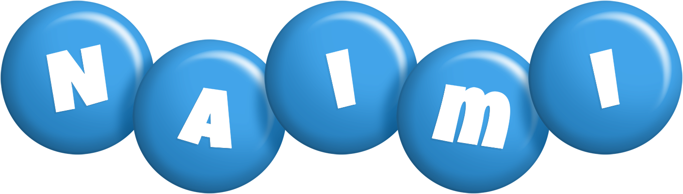 Naimi candy-blue logo