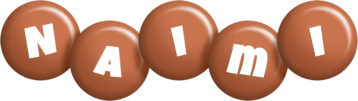 Naimi candy-brown logo