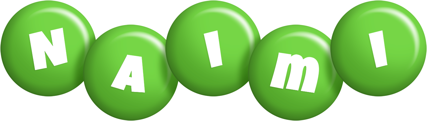 Naimi candy-green logo