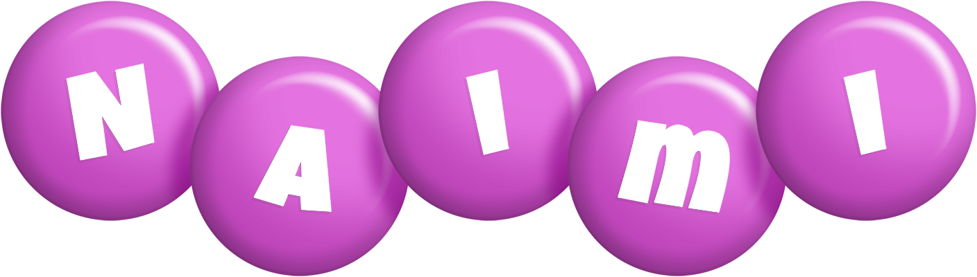 Naimi candy-purple logo