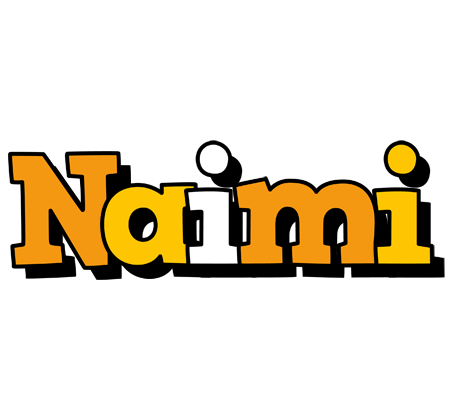 Naimi cartoon logo