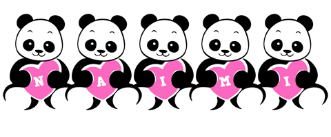 Naimi love-panda logo